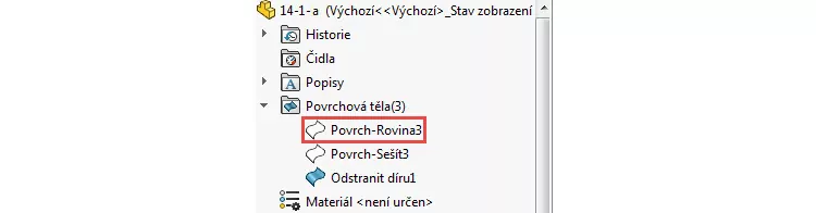 87-SolidWorks-prace-s-plochami-14-1-priklad-postup-reseni-modelovani-ploch-zaklady
