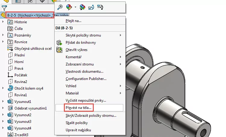 3-SolidWorks-jak-prevest-historii-prvku-na-tela-a-plochy