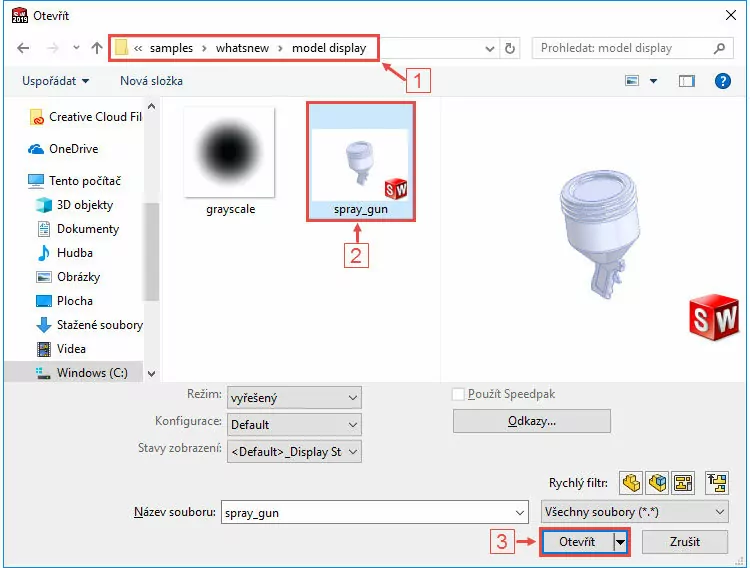 1-Mujsolidworks-3D-textury-SOLIDWORKS-2019-novinky