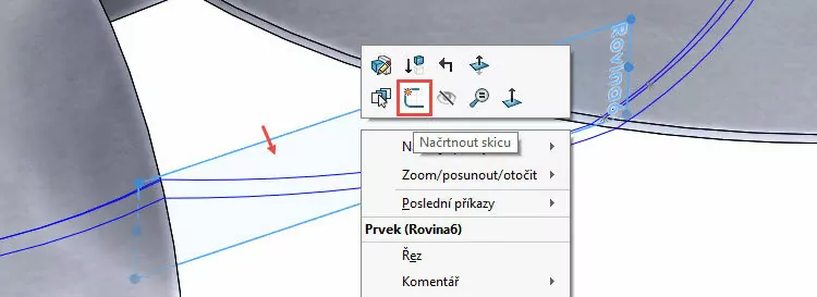 178-SolidWorks-postup-navod-modelani-vetrak-plechove-dily-lopatkove-kolo