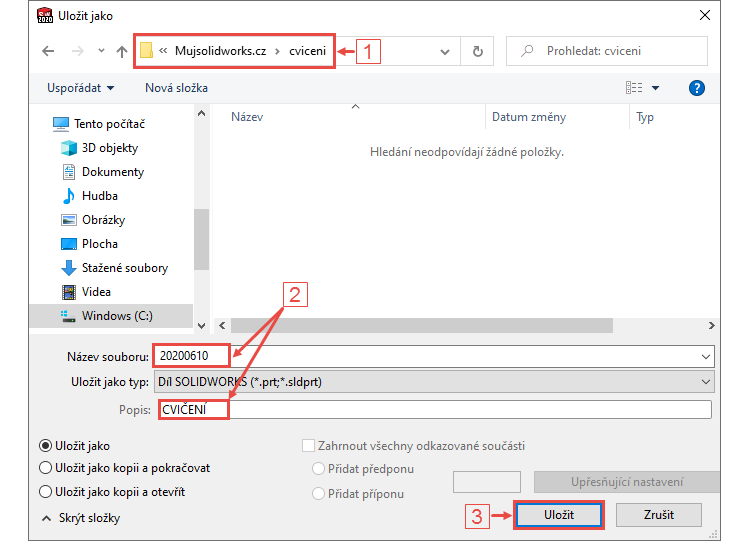 11-SolidWorks-MujSolidWorks-cviceni-exercises-beginner-ucime-se-postup-tutorial-navod