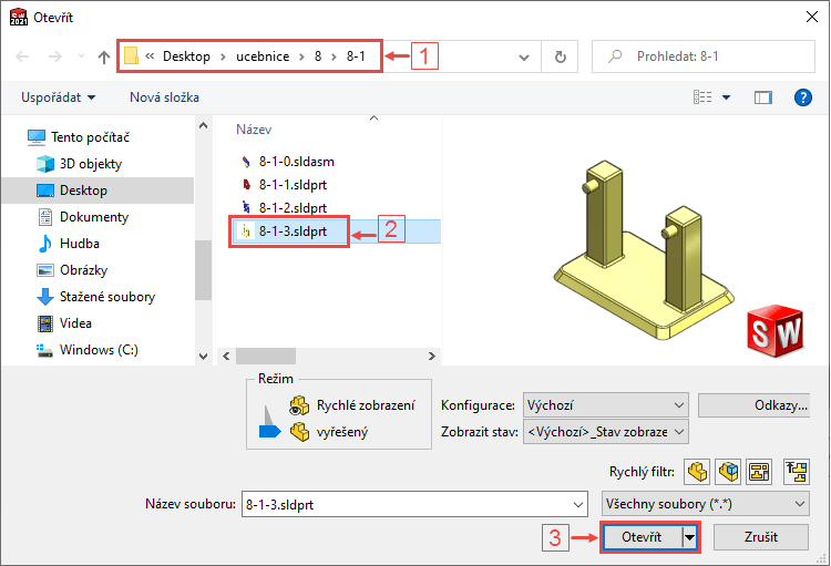 2-vazby-v-sestavach-SOLIDWORKS-postup-vytvoreni-vazby