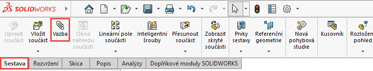 7-vazby-v-sestavach-SOLIDWORKS-postup-vytvoreni-vazby