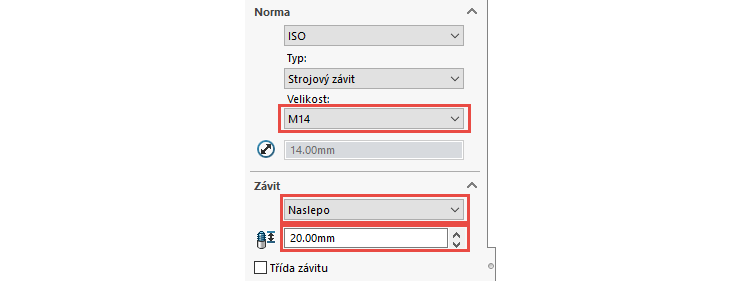 22-SOLIDWORKS-2022-zavrtne-srouby-postup-navod-novinky