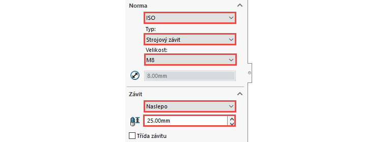 9-SOLIDWORKS-2022-zavrtne-srouby-postup-navod-novinky